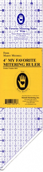 Marti Michell My Favorite Mitering Rulers 4 inch (10,16 cm)